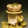 Salad Server with Lettuce Bowls