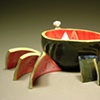 Watermellon Bowl & Plates