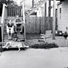 Rob, Kristine, Two Dogs, and Two Cats