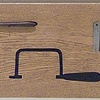 Handmade inlay tool board and tools

