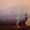 Camp at Mt. Hayes