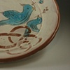 blue bird plate
