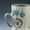 blue berry mug