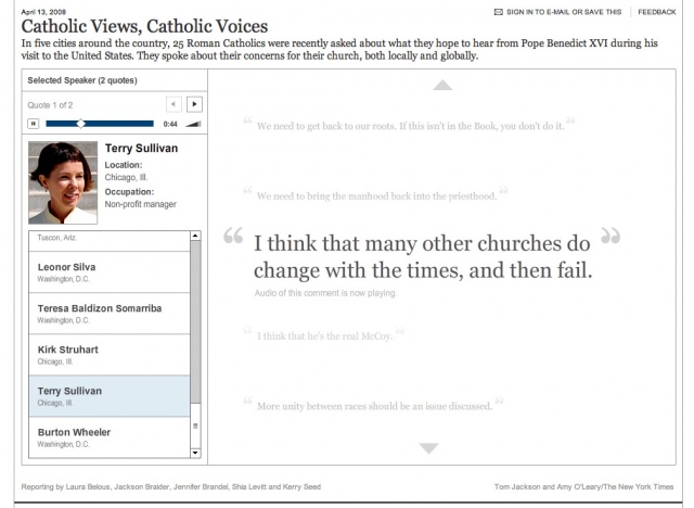 New York Times Papal Visit