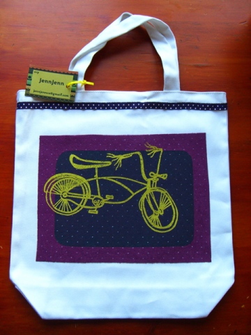 Bike Tote Bag
