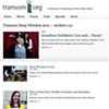 Blogging for Transom in Canada