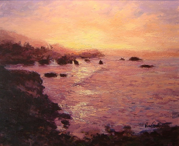 Shell Beach at sunrise (Sold)