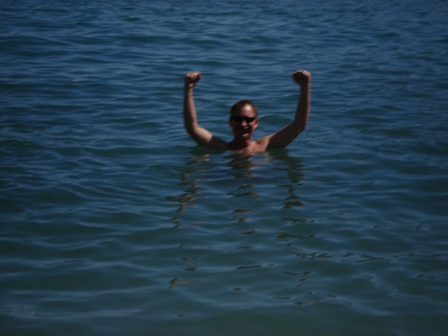 Bob in the drink