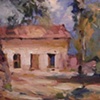 Old house in the sunlight 