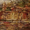 Clock tower in Portofino