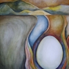 Egg in Desert