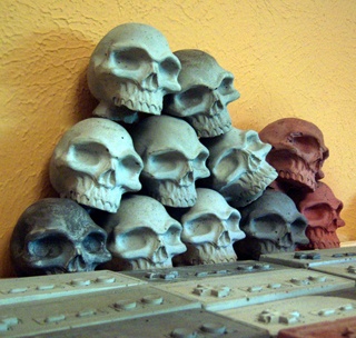 Concrete Skull Shifter Knob