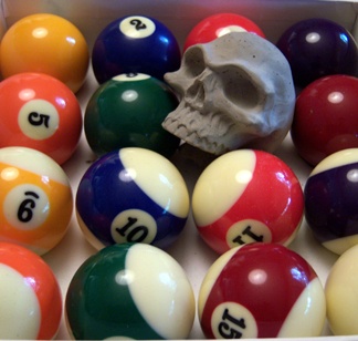 Concrete Skull Shifter Knob