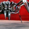 Large Scissor Spider