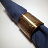 Straight Lines Round Napkin Ring