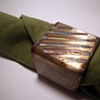 Diagonal Lines Square Napkin Ring