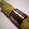 Round Lines Round Napkin Ring