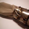 Mech Round Raw Stainless Napkin Ring