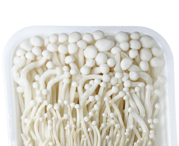 Enoki mushrooms