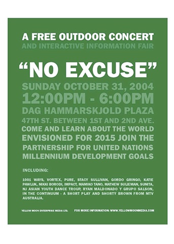 No Excuse Concert and Information Fair