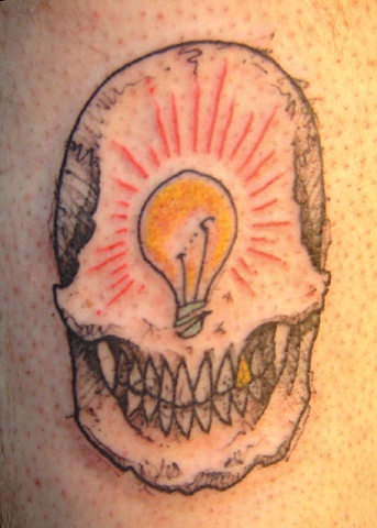 Skull Lightbulbery