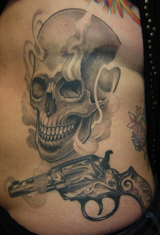 Skull and Gun