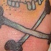 Flaming Skull