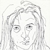 Ada with dreads down