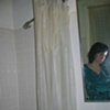 Ada leaning in bathroom