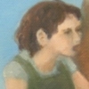 "Berries on bark..." (detail)