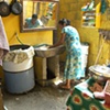 Washing up