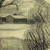 Barn in the Snow II (Wyoming XVIII)