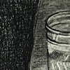 Jar of Water on Corner of Table