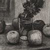 Still Life with Giotto (Drawing)