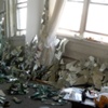my studio is trashed, the show is up