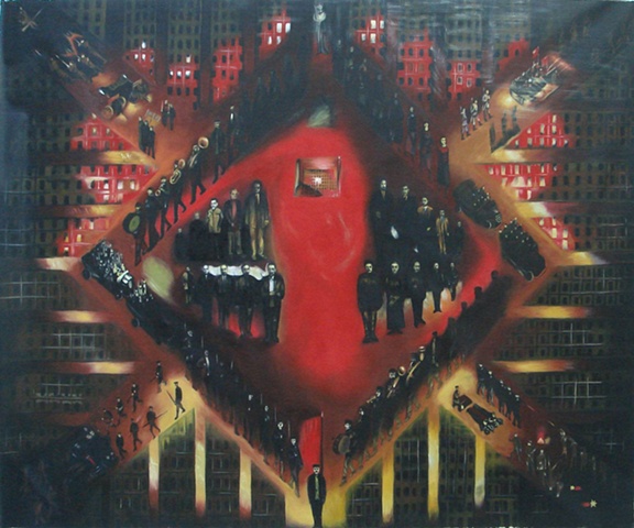 Yevgeniy Fiks: Leniniana no. 4, after Kliment Redko, �Uprising� 