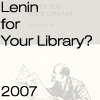 Lenin for Your Library?