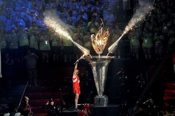 2010 Special Olympics National Games Cauldron