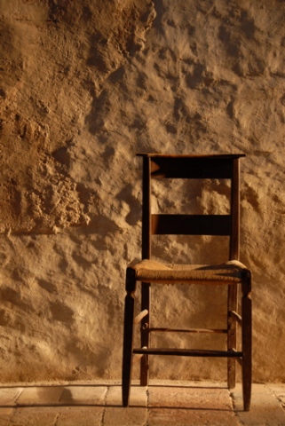 "Angelo's Chair, Trevi, Italy"--Heather A. Teets