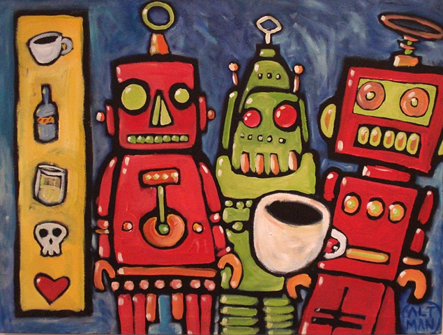 "Galactic Coffee Break" by Mike Altman