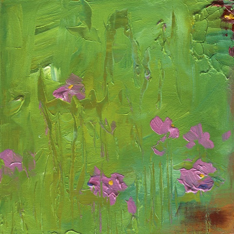 Cosmos...Morning (portion of triptych)