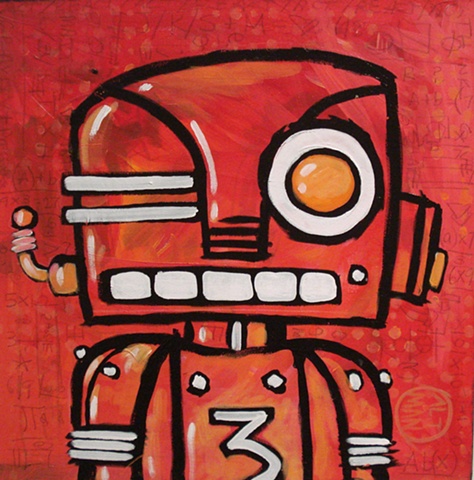 "Robot #3's Middle School Picture" by Mike Altman