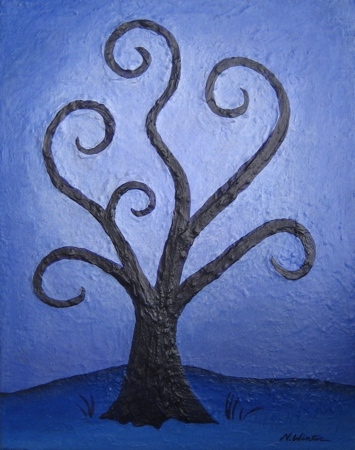 "Tree La La XI" -- Nanette Winter