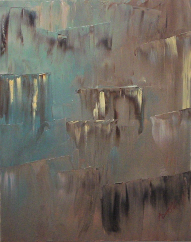 "Rocky Falls"--Amy Domogalik
