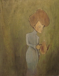 "Miriam With Percolator"