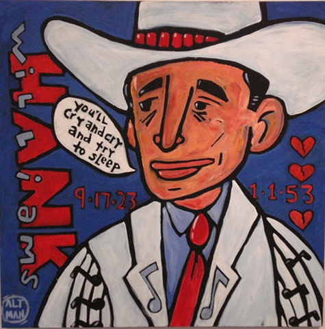 "Hank Williams" by Mike Altman