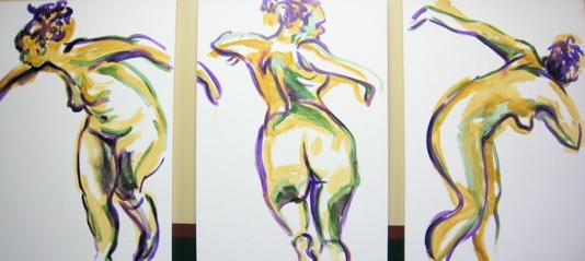 The Three Graces (Triptych)