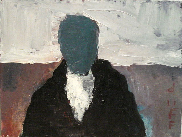 "Blue Face (Shaun)" by Brian Duff