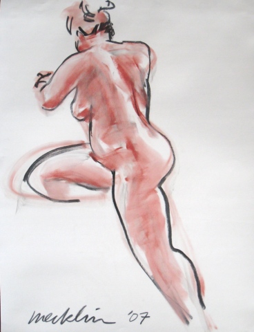 Sepia Nude (Back)