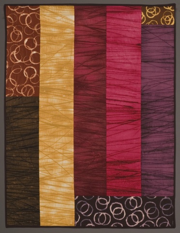"Stipes and Circles" by Martin George (photo by Don Distel)